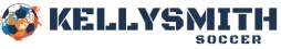 Blue and Orange Illustrative Football Club Logo